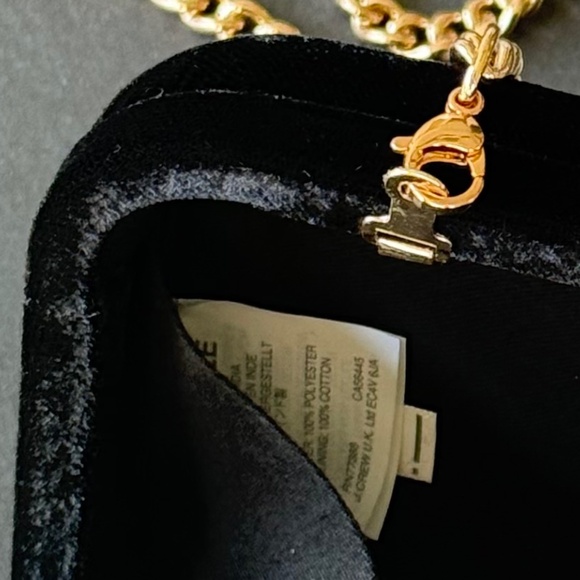 J. CREW Clutch Minaudiere Leopard Sequins Beads Detachable Chain Gold - Picture 7 of 13